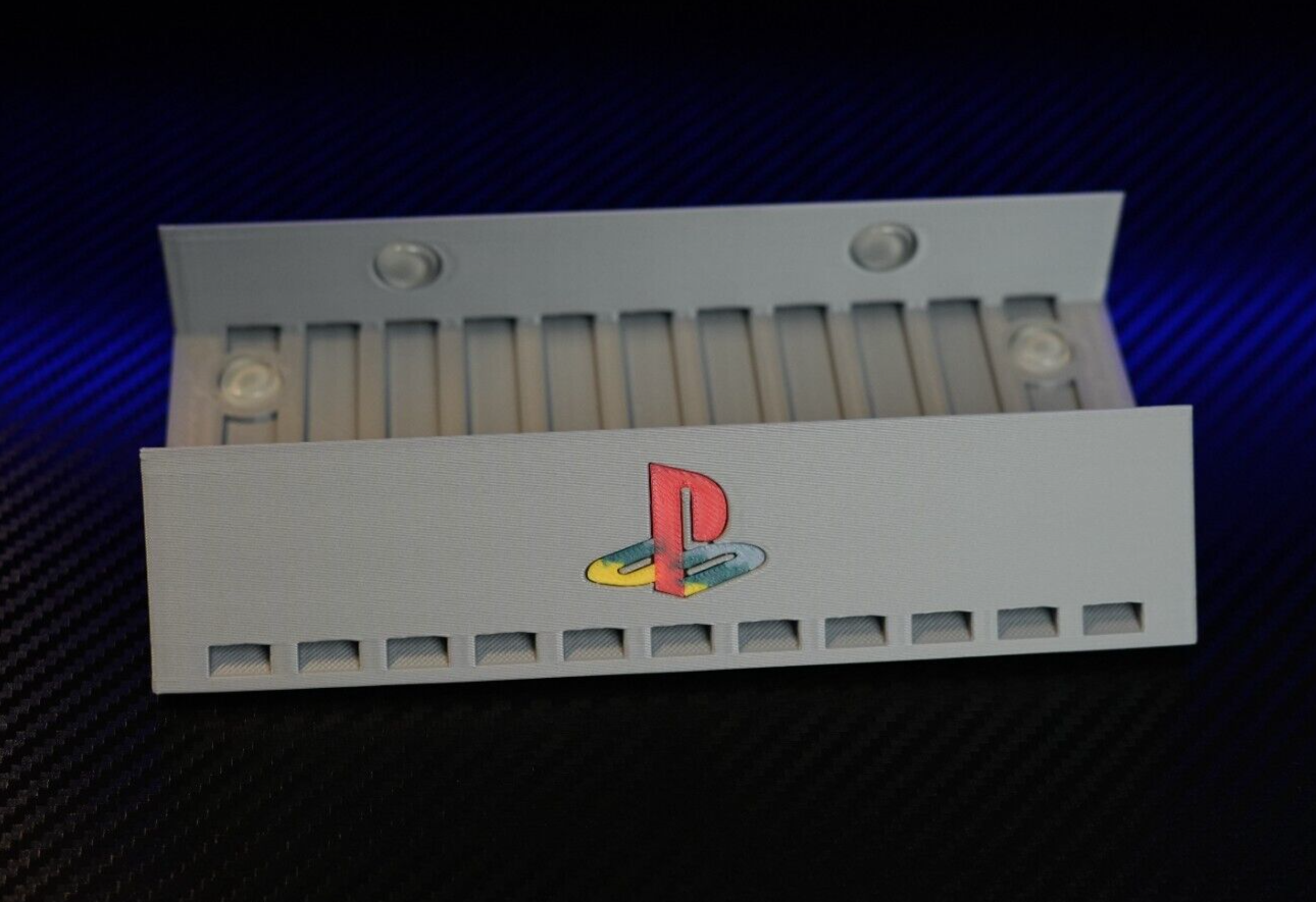 PlayStation 4 Pro Vertical Stand Classic Gray, 3d print.