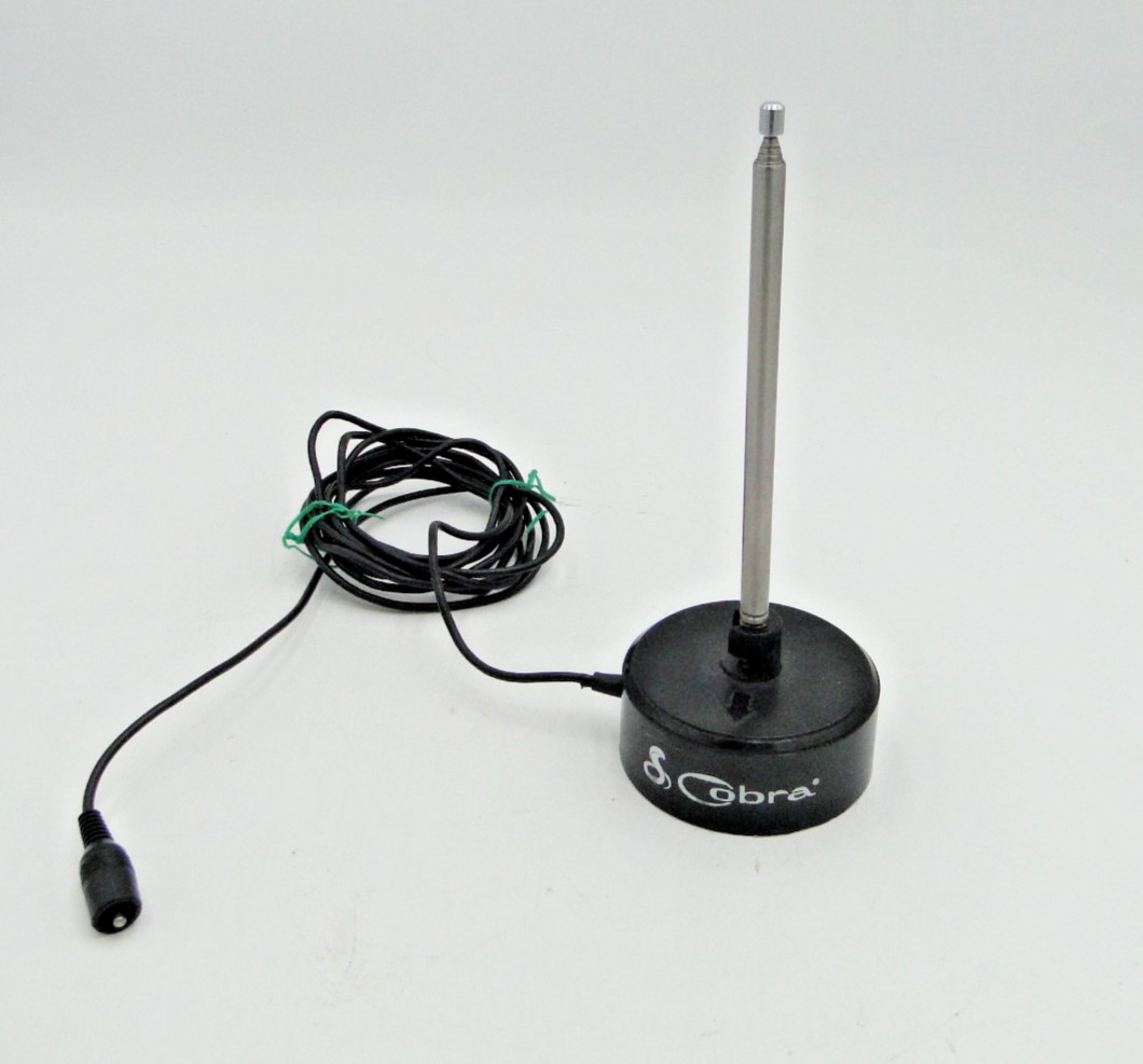 Vintage Cobra 33" Magnetic Mount CB Antenna Adjustable w/ 9ft Coaxial Cable