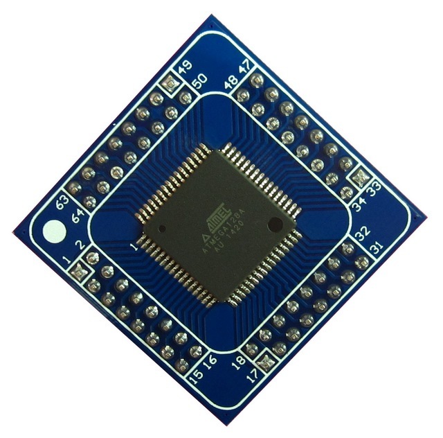ATMEGA128 adapter plate adapter ATMEGA128 plate Development system board CA NEW