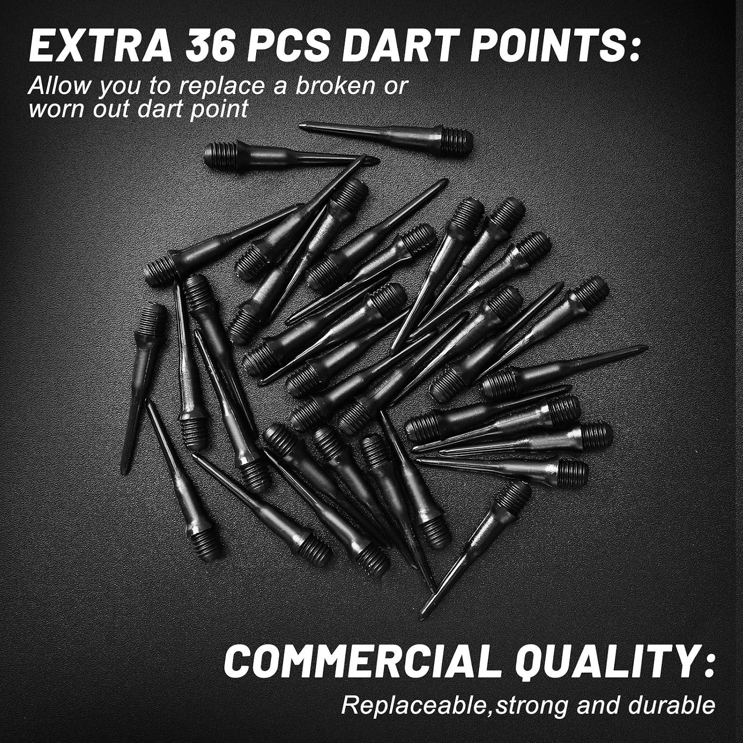 Engage in Fun with 12 Pcs Soft Tip Darts & 36 Replacement Tips - Team Play Ready