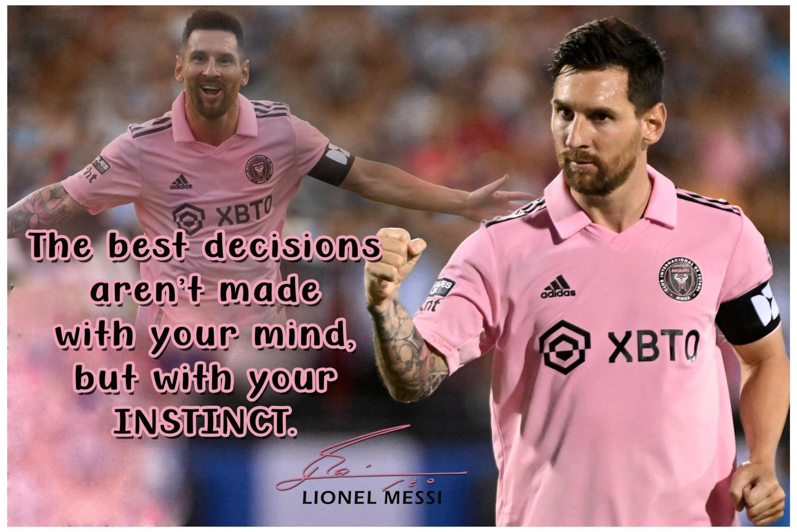 Lionel Messi Motivational Poster Quote inspirational Quotes Classroom Posters...