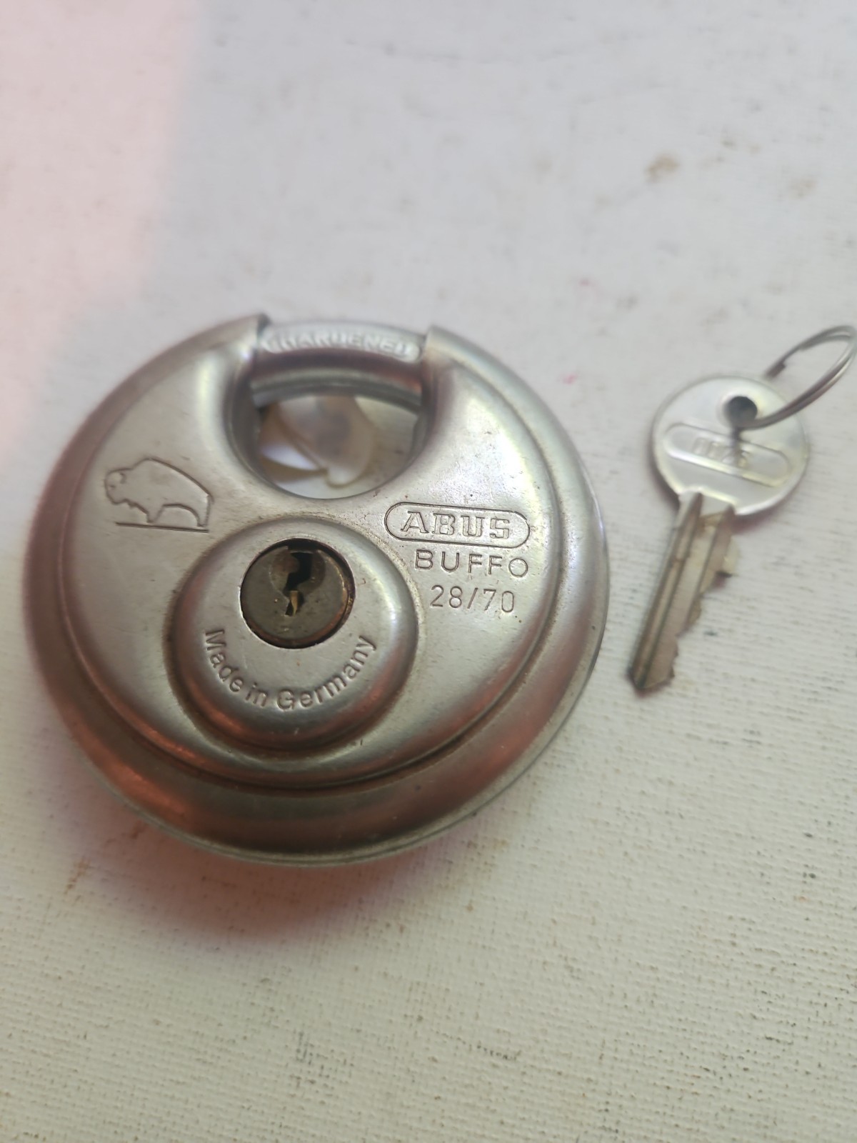 ABUS 2-3/4 IN.  BUFFO DISKUS PADLOCK