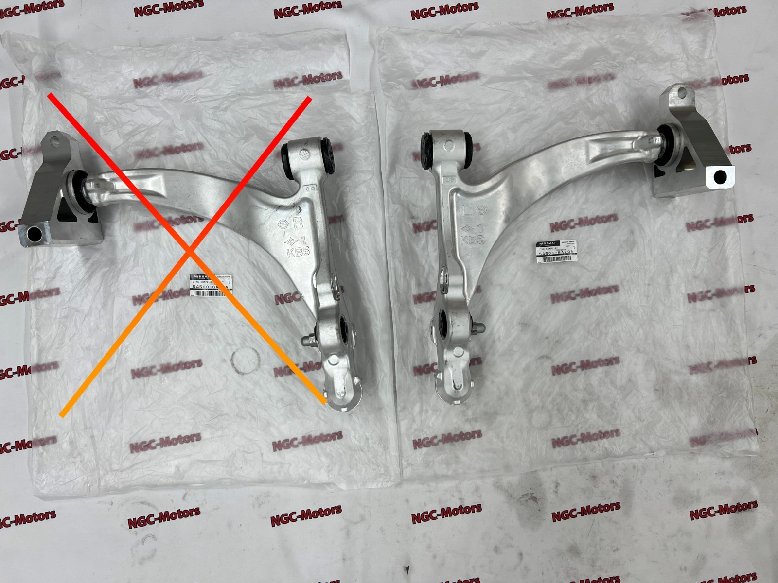 OEM Genuine Nissan LINK COMPLETE TRANSVERSE LH GT-R R35 VR38DETT 54501-6AV0A NEW