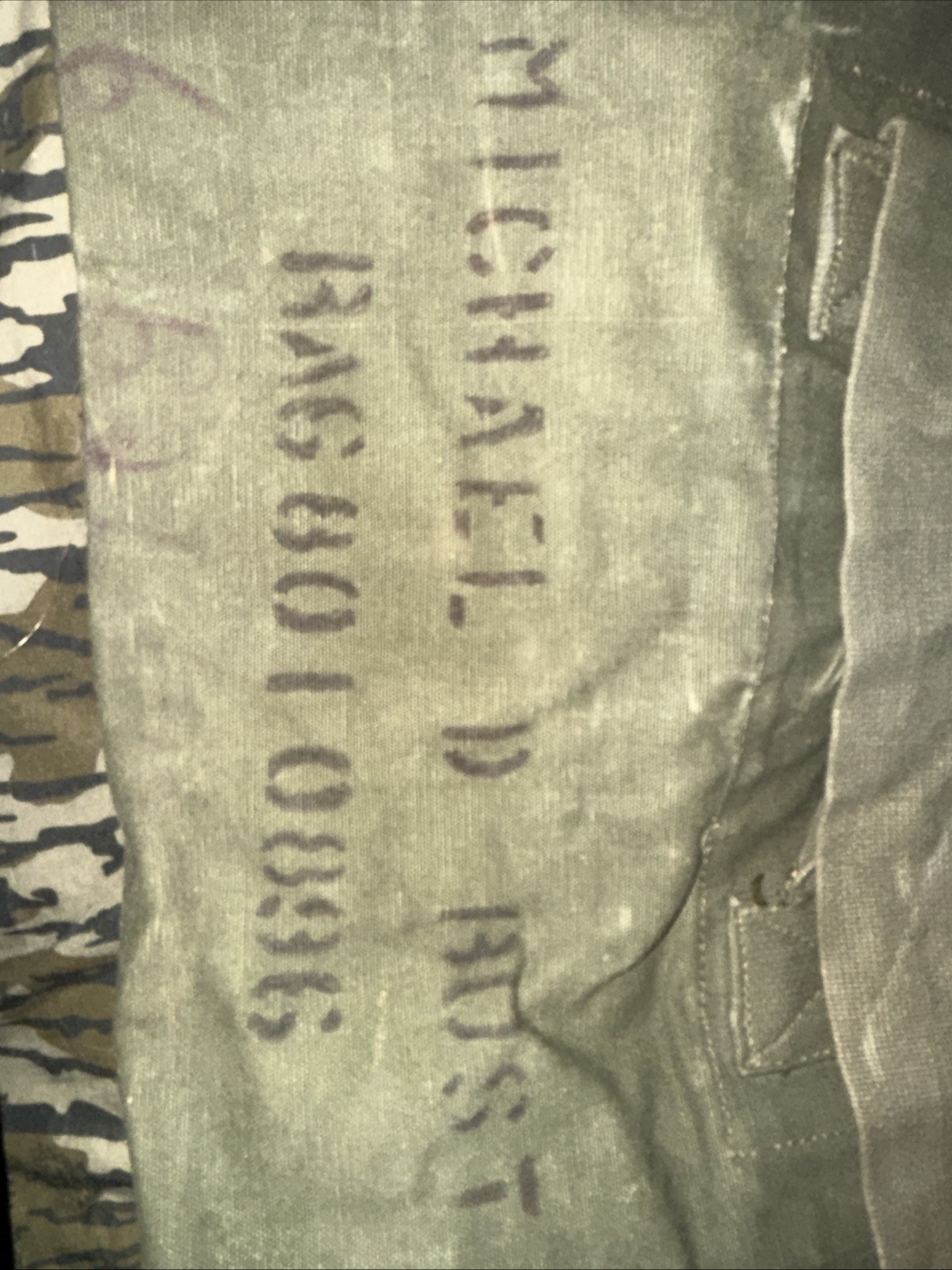 Vintage Military Duffle Bag Heavy Duty US Issue Duffel Bag