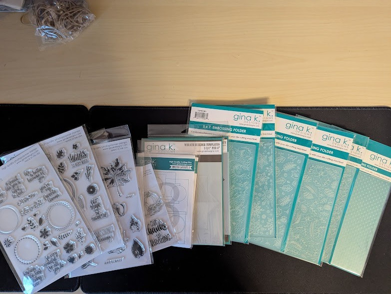 Gina K. Designs - Stamps / Dies / Embossing Folders / Misc  [You Select]