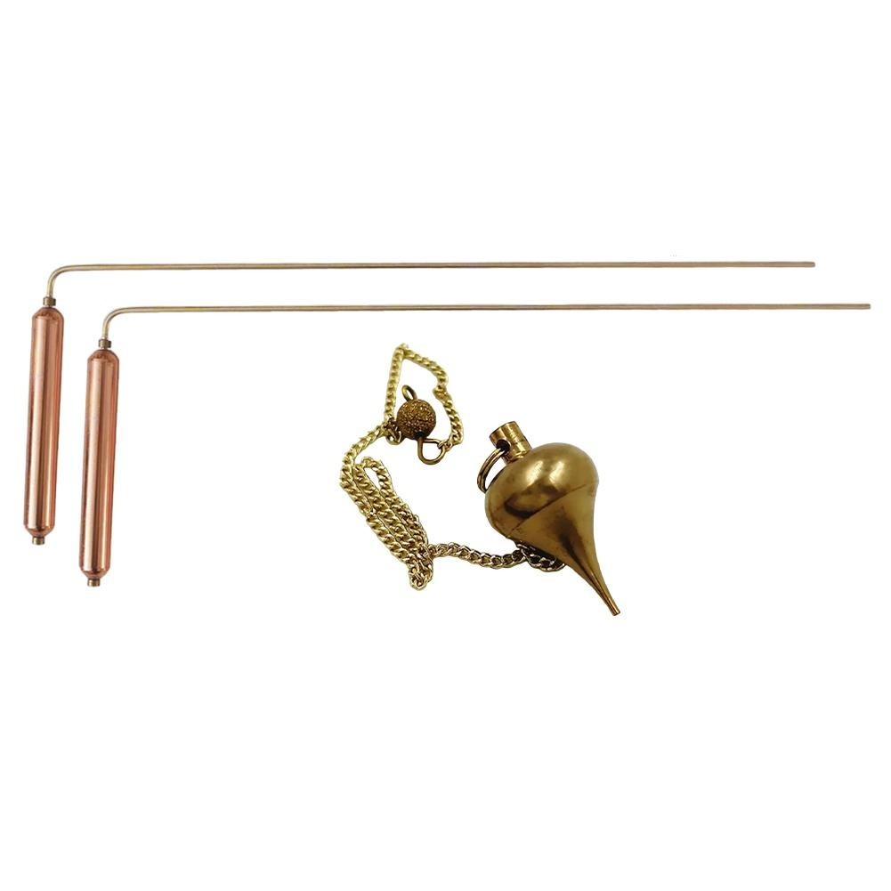 High Performance 2 Piece Copper Detecting Rod Set for Treasure Hunters