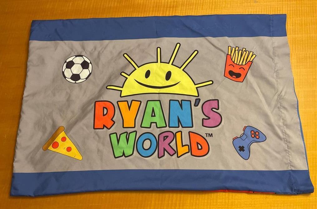 Pocket Watch Ryan's World Standard Microfiber Pillow Case & Plush Buddy