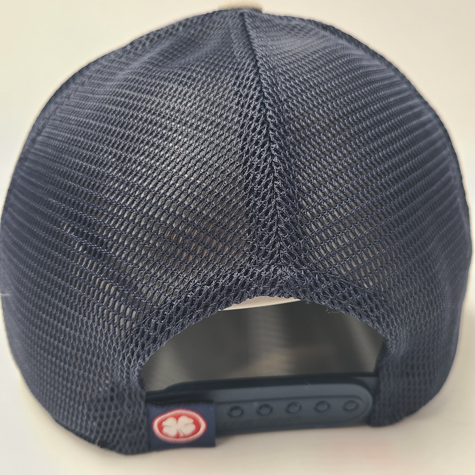 Black Clover Hat Snapback Trucker Mesh Gray Blue USA Live Lucky Patch Golf Men