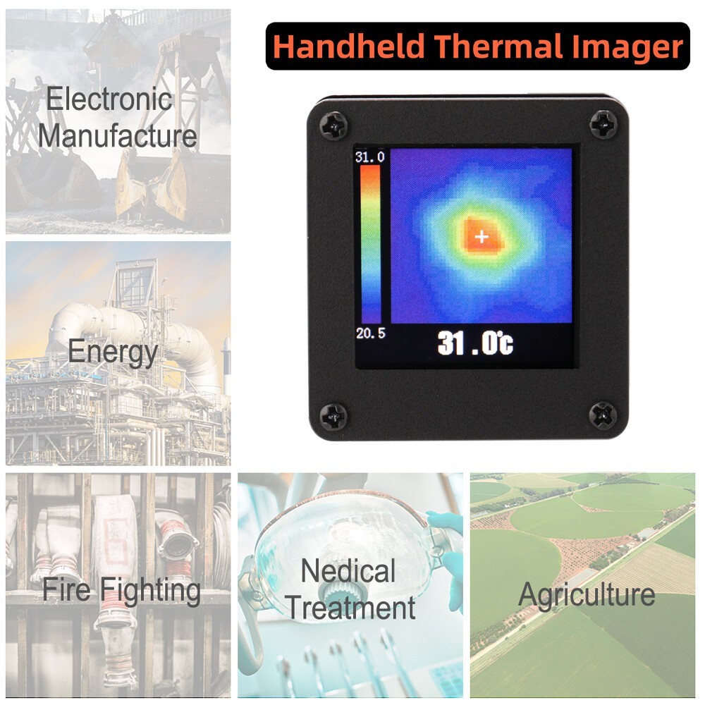 Portable Thermal Imaging Camera for Smartphone - IR Temperature Measurement Tool