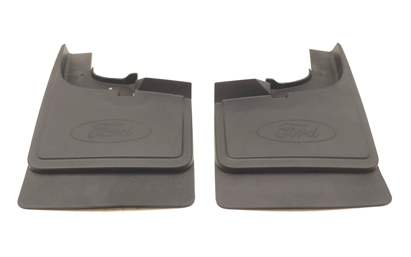 NEW OEM Ford Front Molded Splash Guards w/ Lip Moldings HC3Z16A550CB F250 19-22