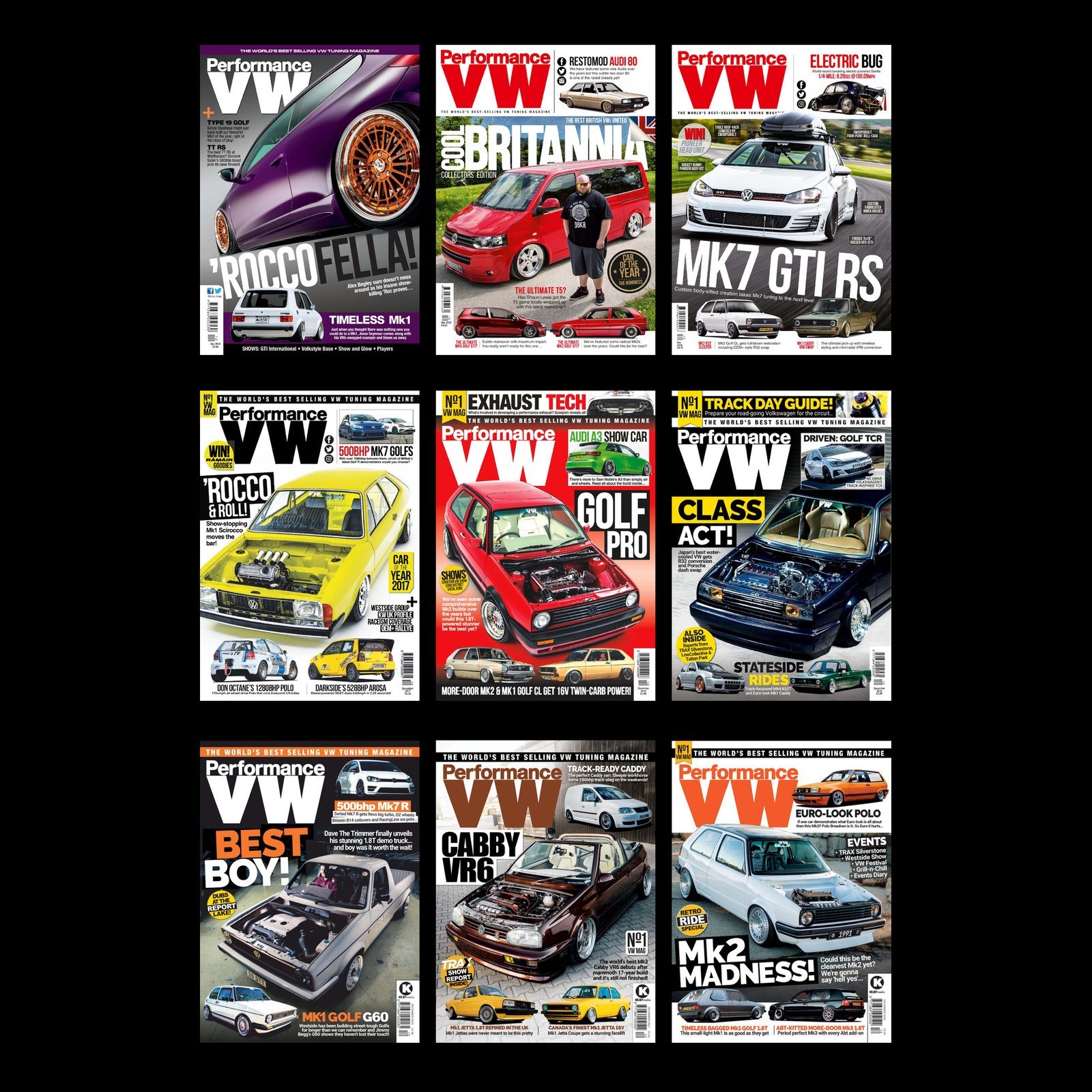 Performance VW magazine 132 issues & 4 specials on USB + immediate bonus