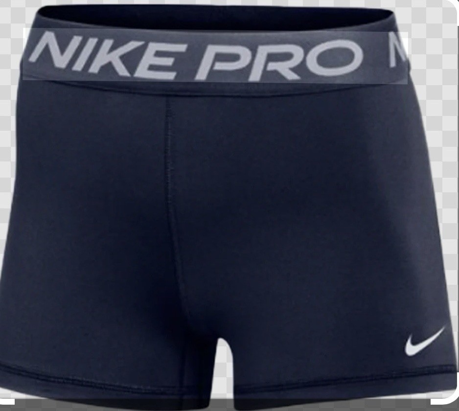 Nike Pro Dri-Fit Compression Shorts Women’s Size Medium Navy Blue