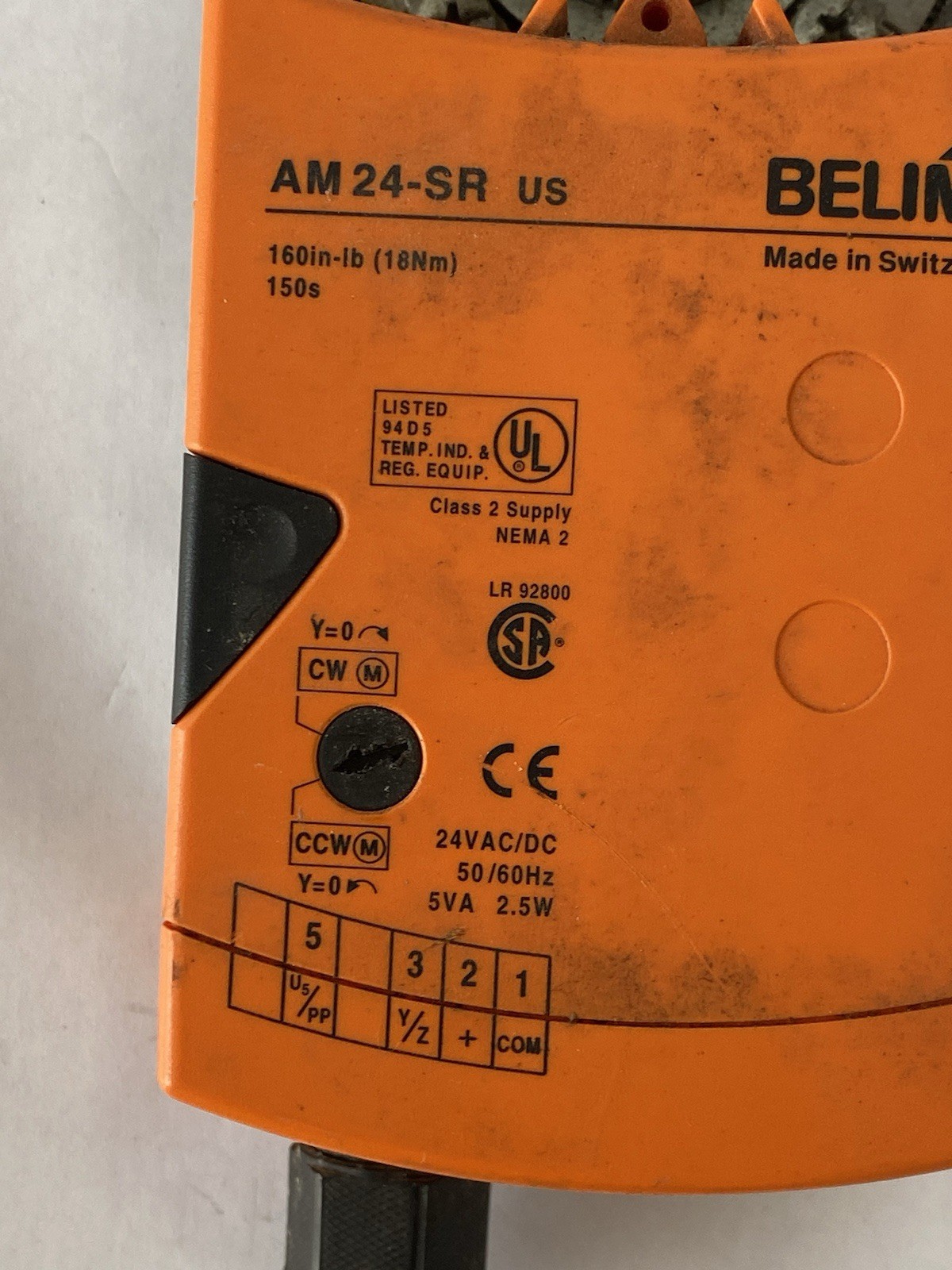 Belimo AM 24-SR US Damper Actuator