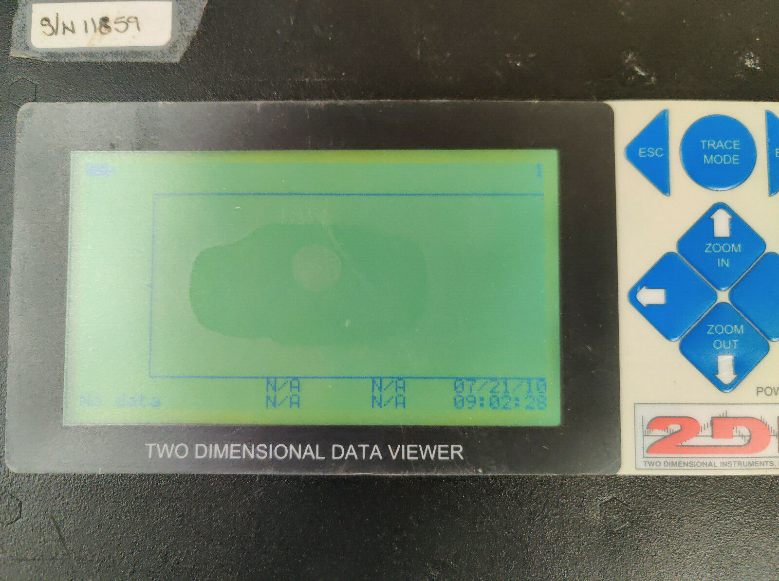 2DI Two Dimensional Instruments TDVD Data Viewer ThermaViewer