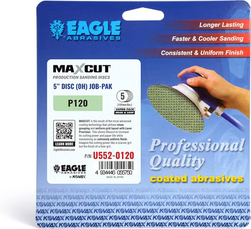 Eagle Abrasives 5” Maxcut S-Tack Discs