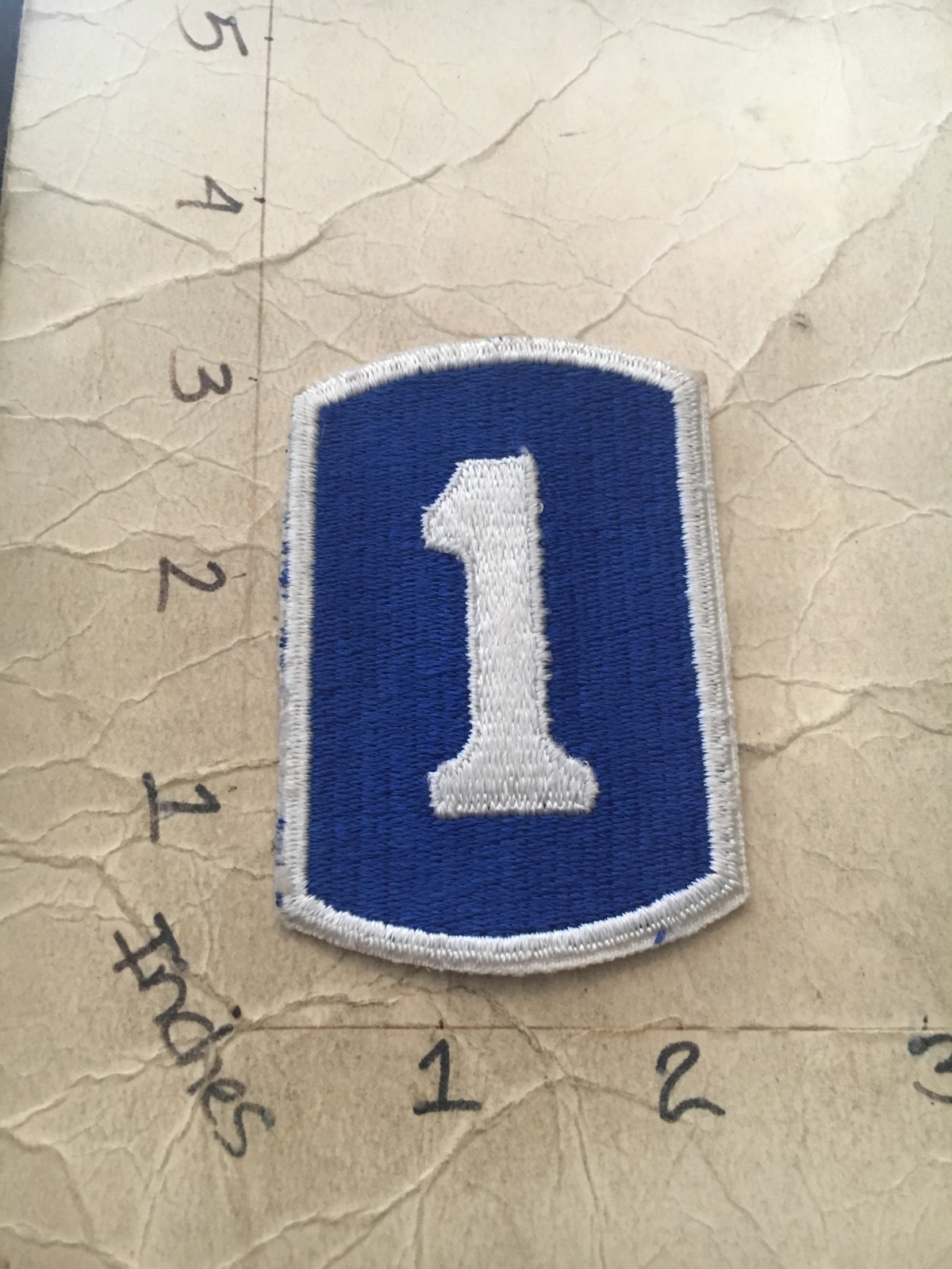 US Army 1st Infantry Brigade m/e Patch 9/5/25