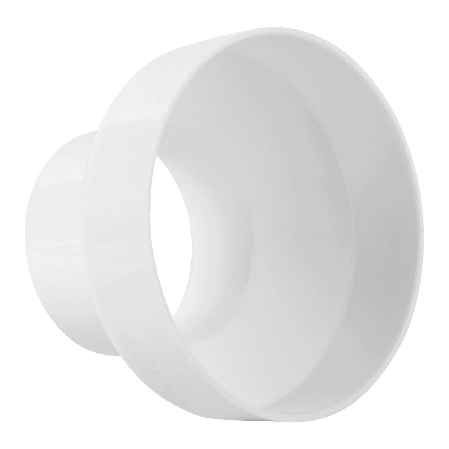 Duct Reducer 6 to 4 Inch Air Duct Adapter HVAC Pipe Connector for Inline Fan