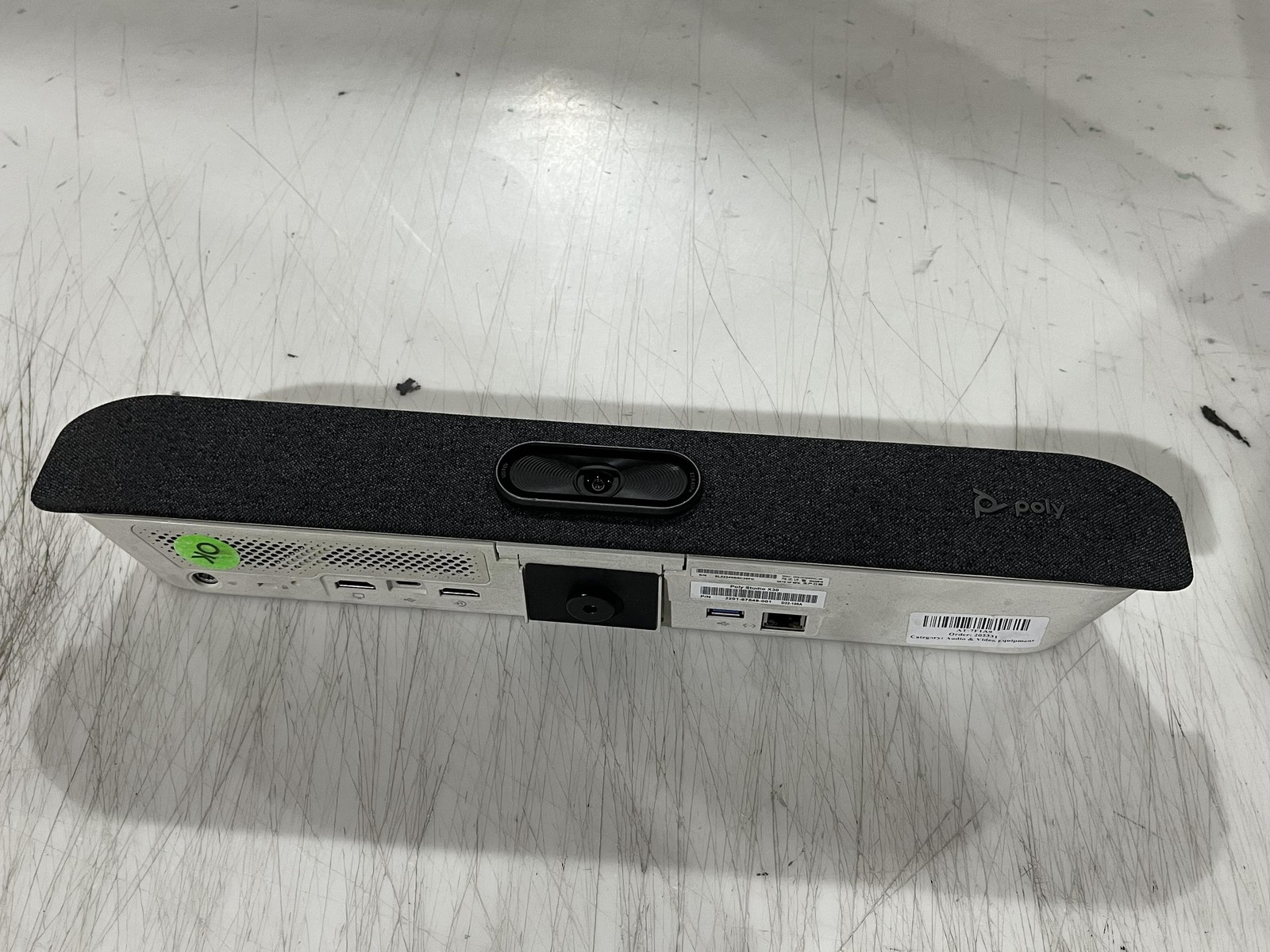 Polycom Poly Studio X30 Video Conference Bar w/ TC8 Control Unit