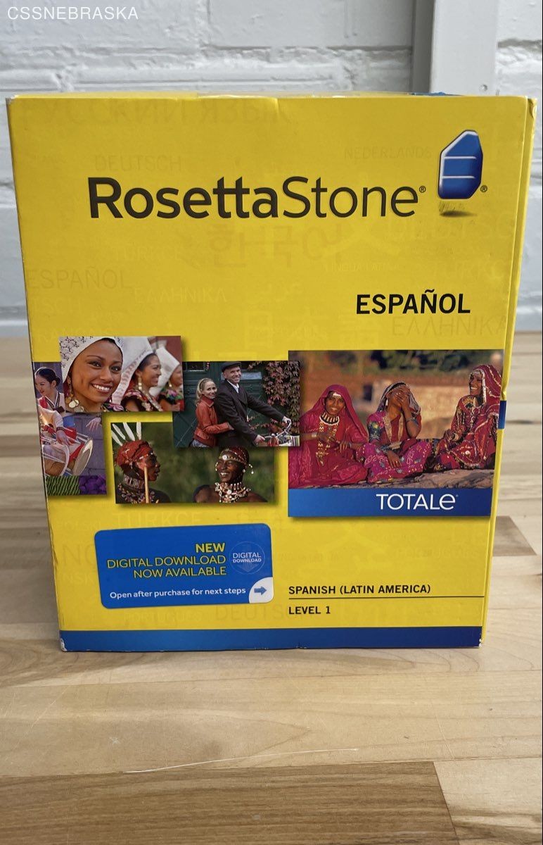 Rosetta Stone TOTALe Version 4 Spanish Latin America Level 1 Software & Headset