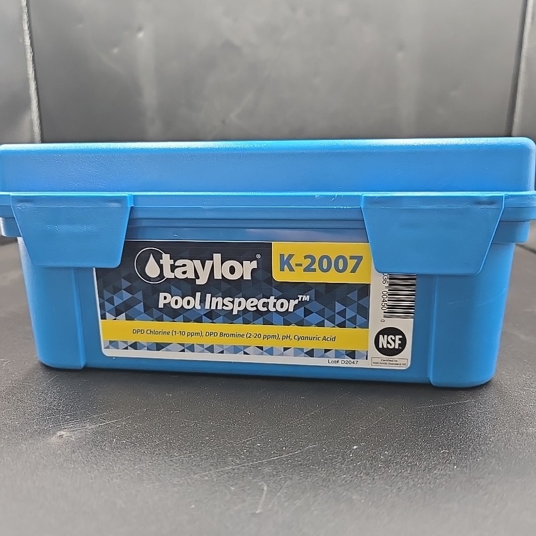 Taylor K-2007 Bromine & Chlorine DPD 2000 Series Inspector Kit