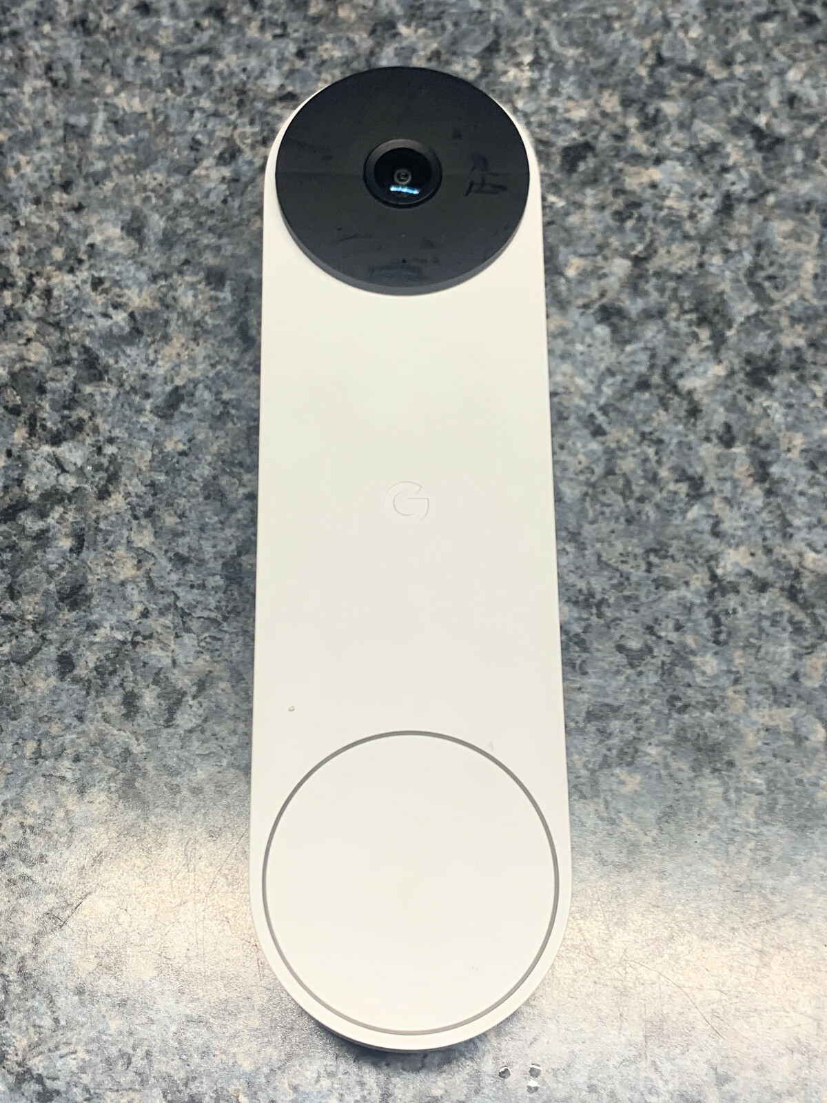 Google - Nest Doorbell Battery -Snow White Smart Home GA01318-US *DOORBELL ONLY*