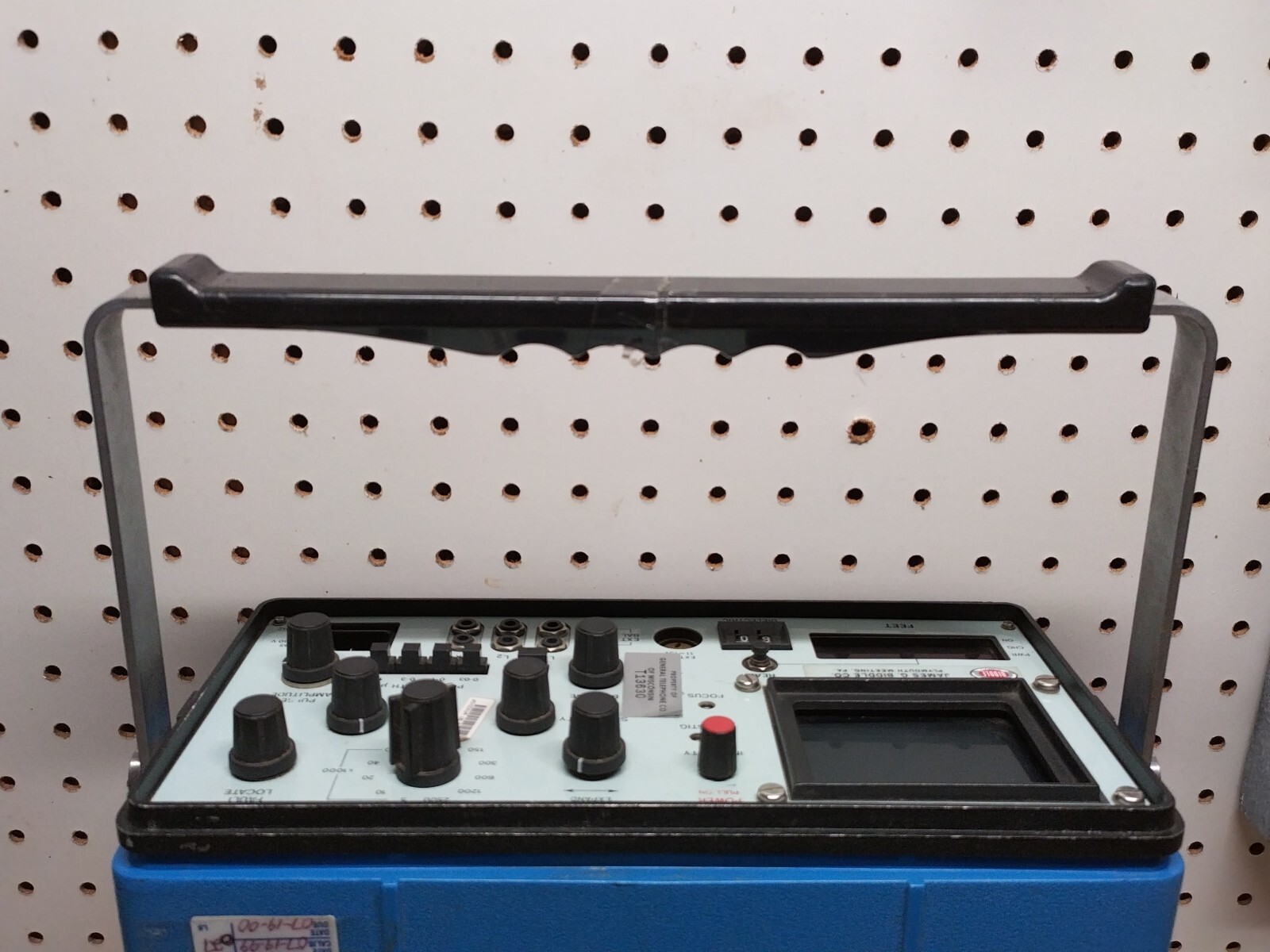 Vintage James Biddle Model 335-B Cable Test Set Working