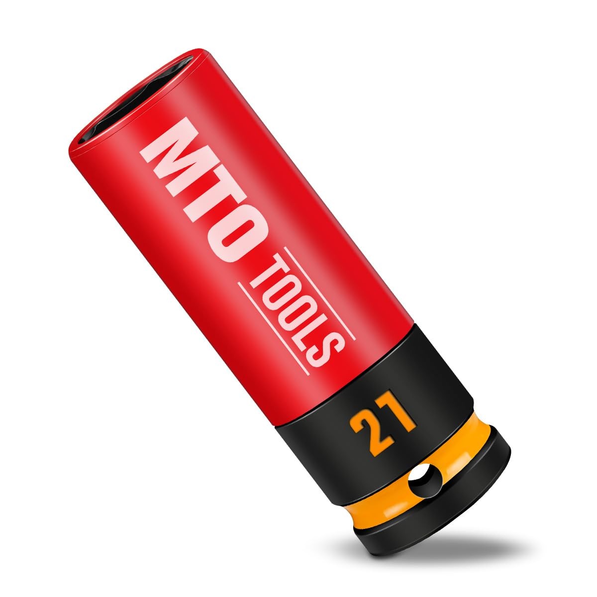 21mm Non Marring Lug Nut Impact Socket 1/2" Drive, 6 Point Metric Thin Wall W...