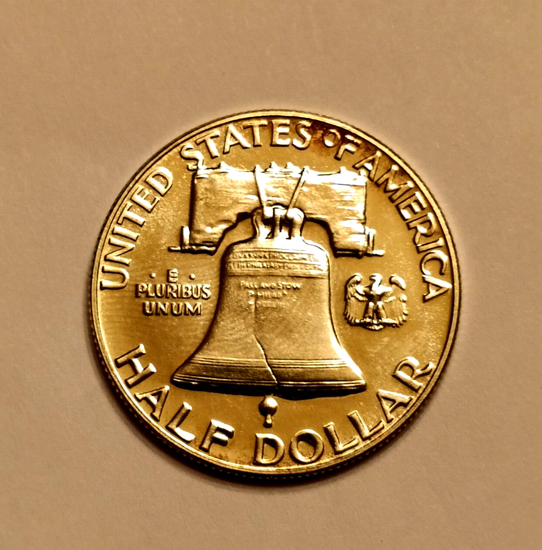 1954 DCAM Gem Proof Silver Franklin Half Dollar