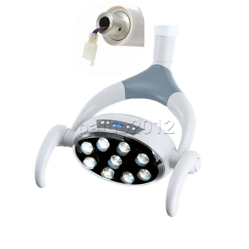 Dental 9 LED Lamp Oral Light Induction Senser For Dental Unit Chair 22mm/26mm
