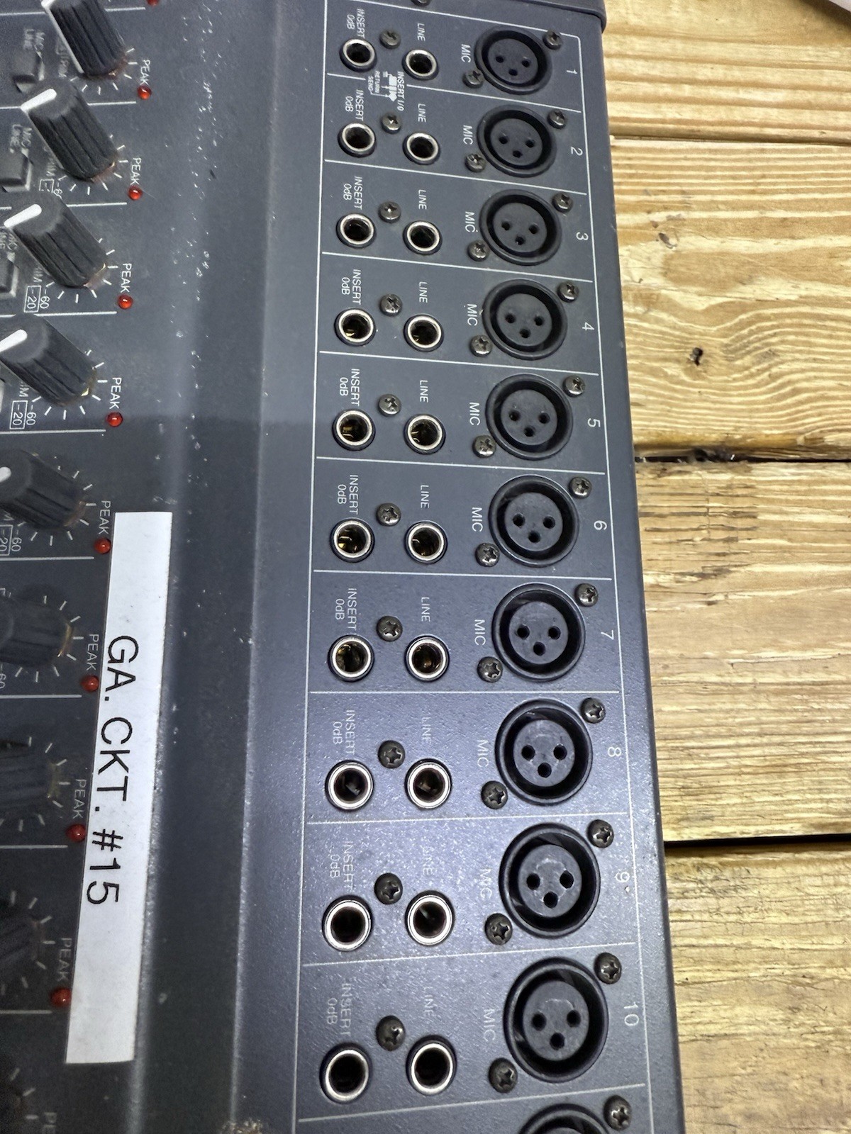 Inter-M CMX-1242 professional mixing console