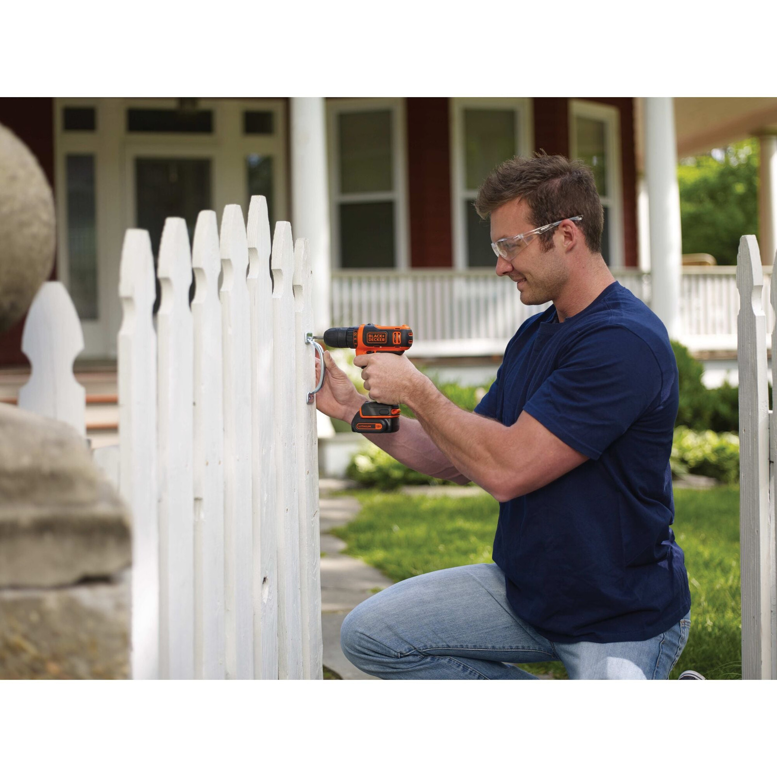 BLACK+DECKER 12v Max* Lithium Ion Drill/Driver Project Kit - BDCDD12PK