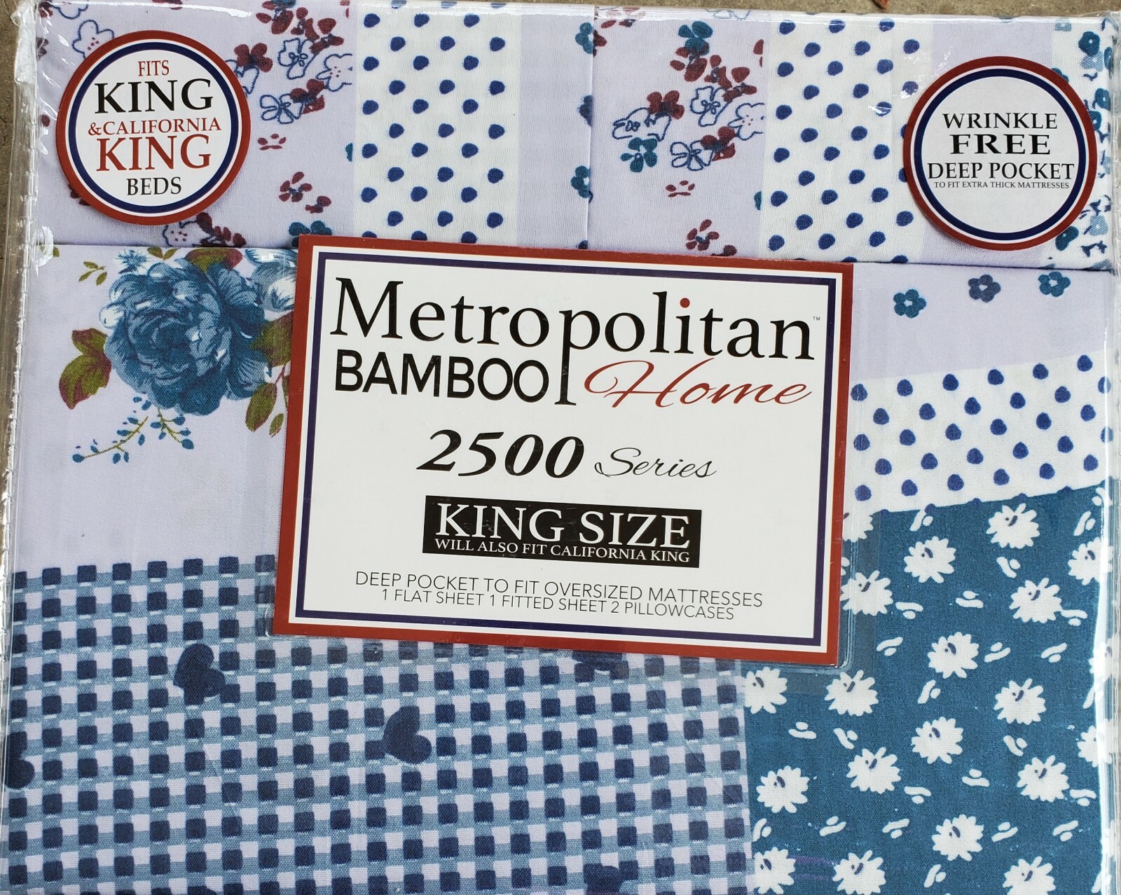 King Size Metropolitan Bamboo 4pc Sheet Set