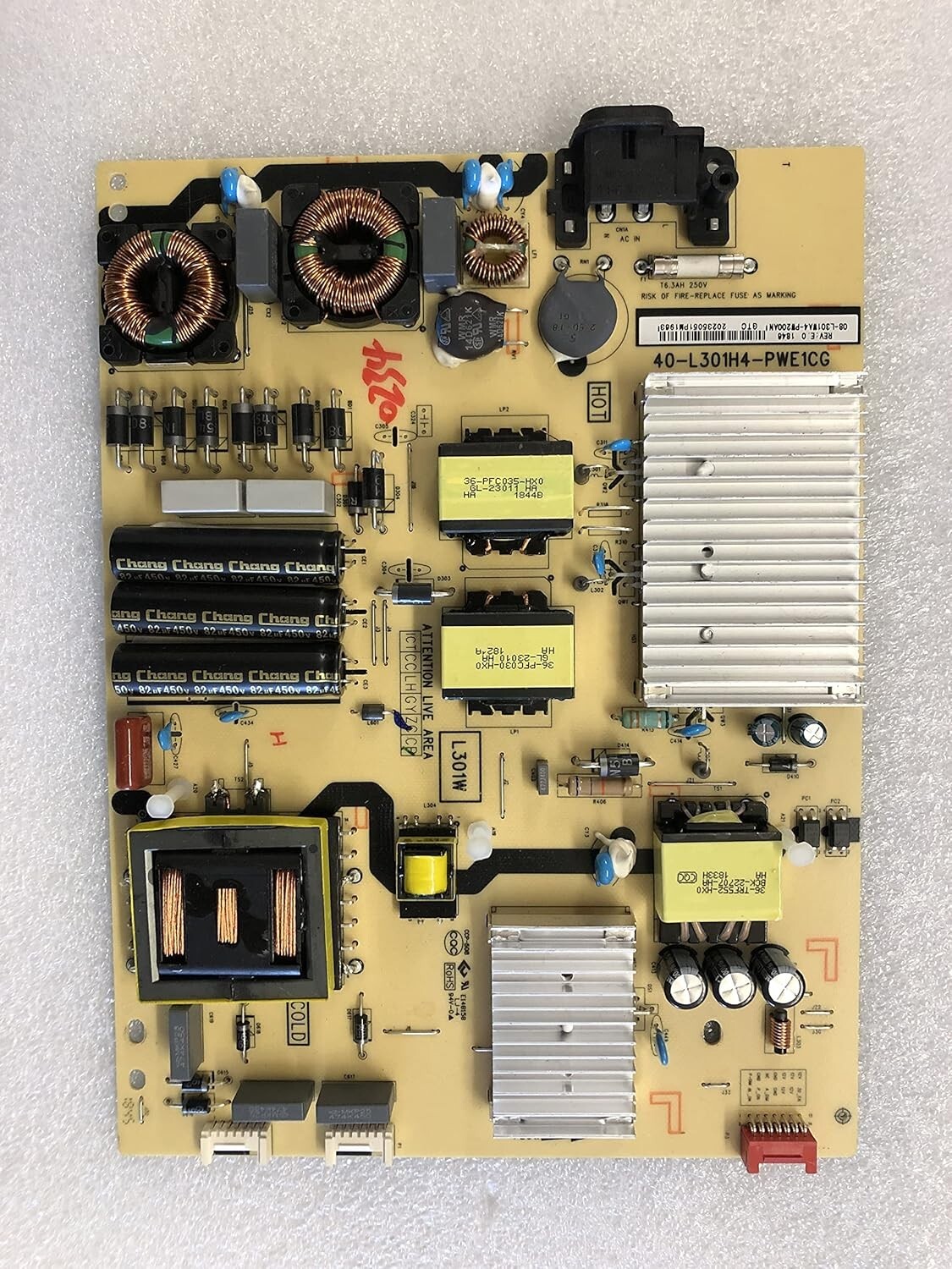 65S405 40-L301H4-PWE1CG Power Supply Board FOR TCL 8481