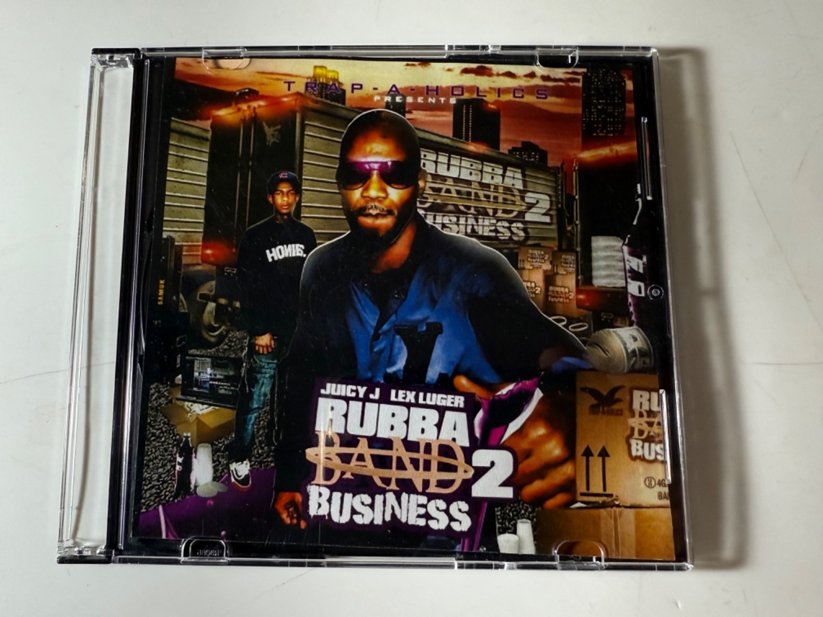 JUICY J - RUBBA BAND BUSINESS 2  - RAP HIP HIP MIXTAPE MIX CD