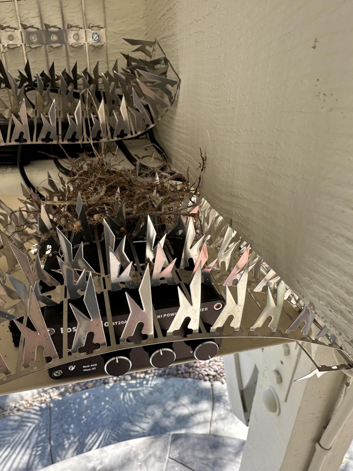 Anti Squirrel Spikes 5 Pack Stainless Steel 5FT Bird Feeder Guard Barrier NEW