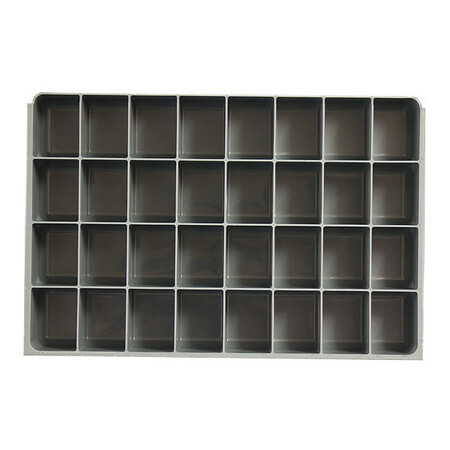 Durham Mfg 124-95-32-Ind Compartment Drawer Insert With 32 Compartments,