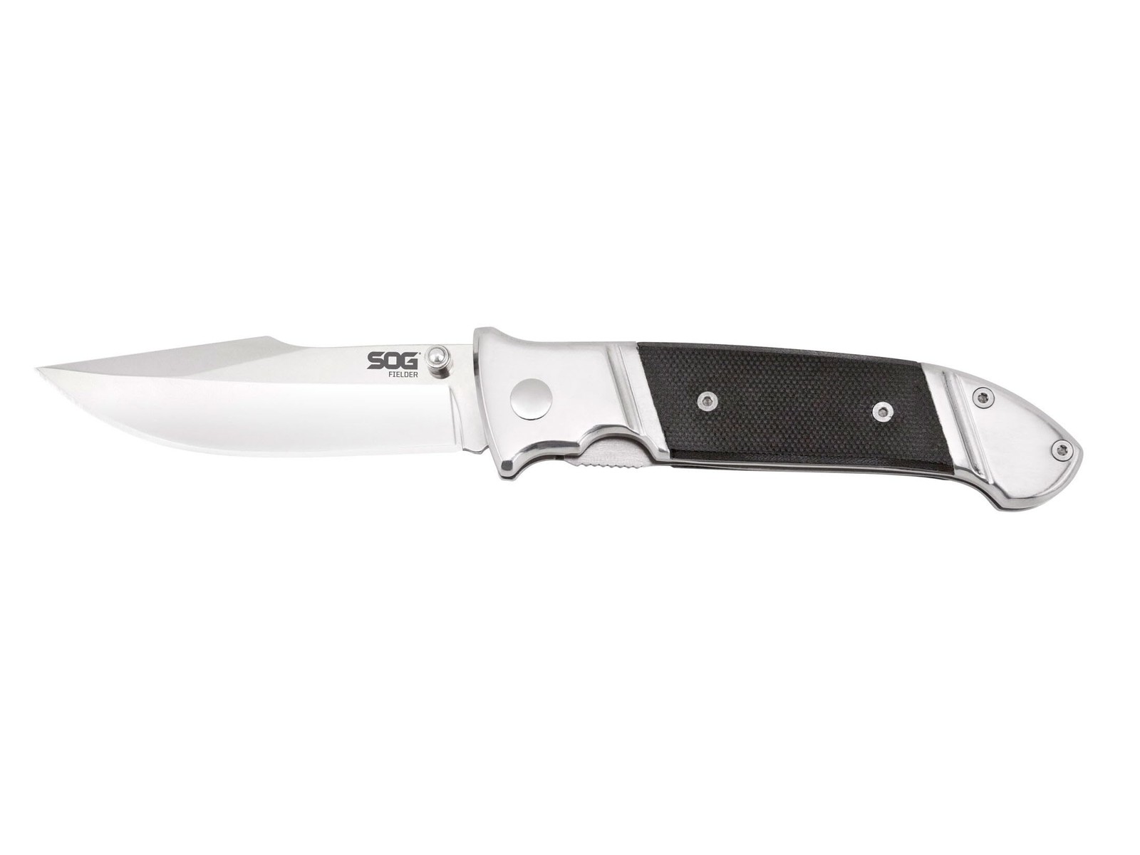 SOG Fielder G10 Folding Pocket Knife - Easy Open 3.3 Inch Foldable Knife Blade