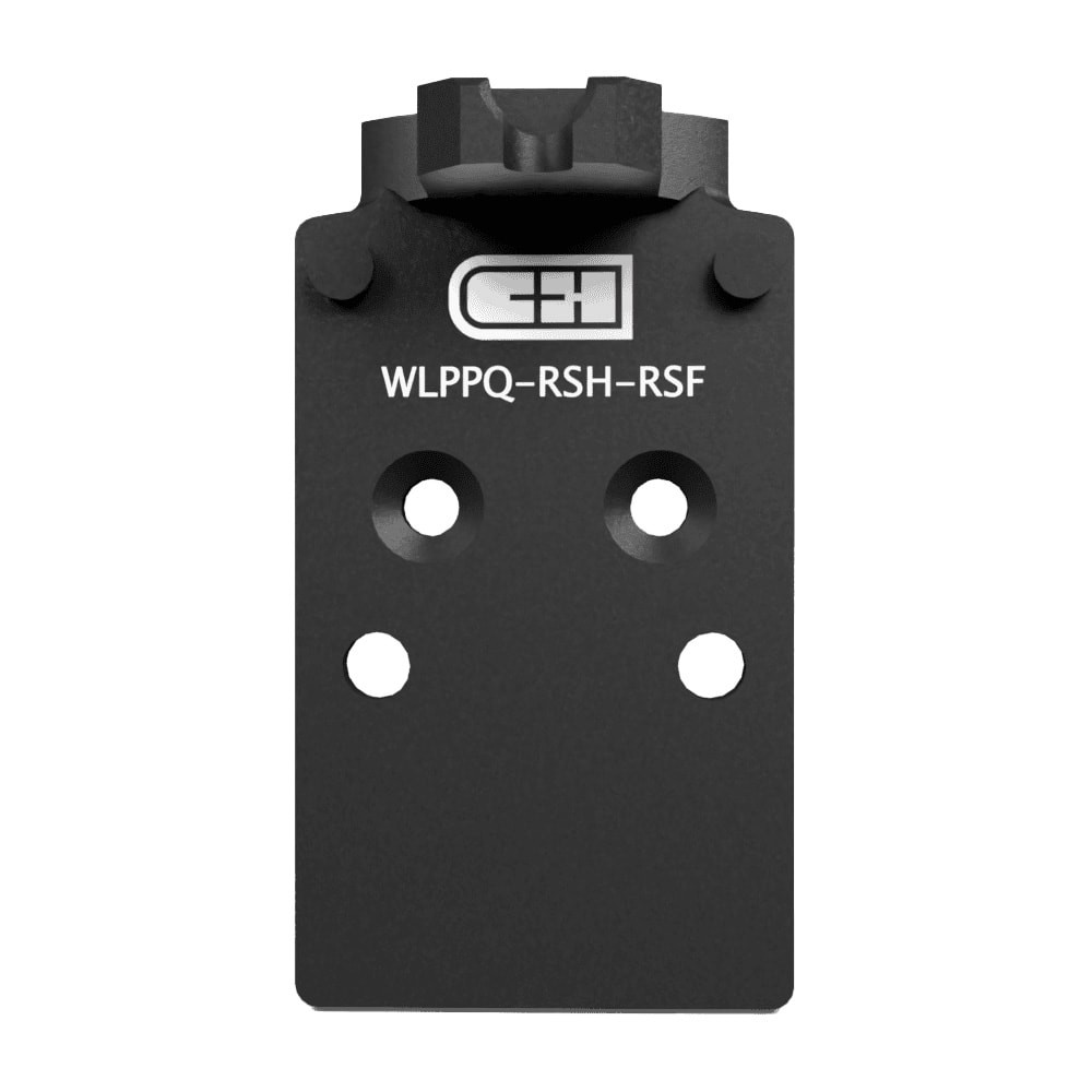 C&H Precision Walther PPQ Q4 Q5 Optics Plate for RMR SRO Holosun (WLPPQ-RSH-NRS)