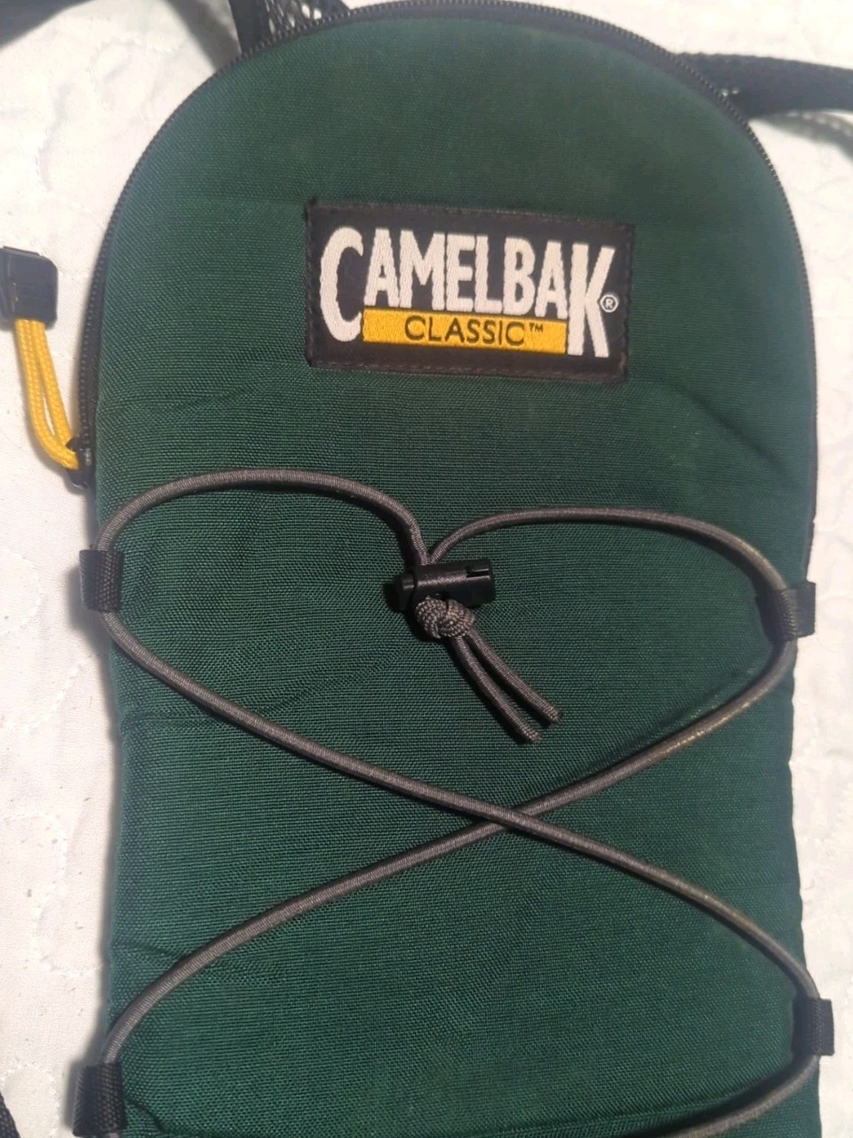Camelbak Classic Hydration Pack 2L 70 oz Hiking Backpack Black Green NO Bladder