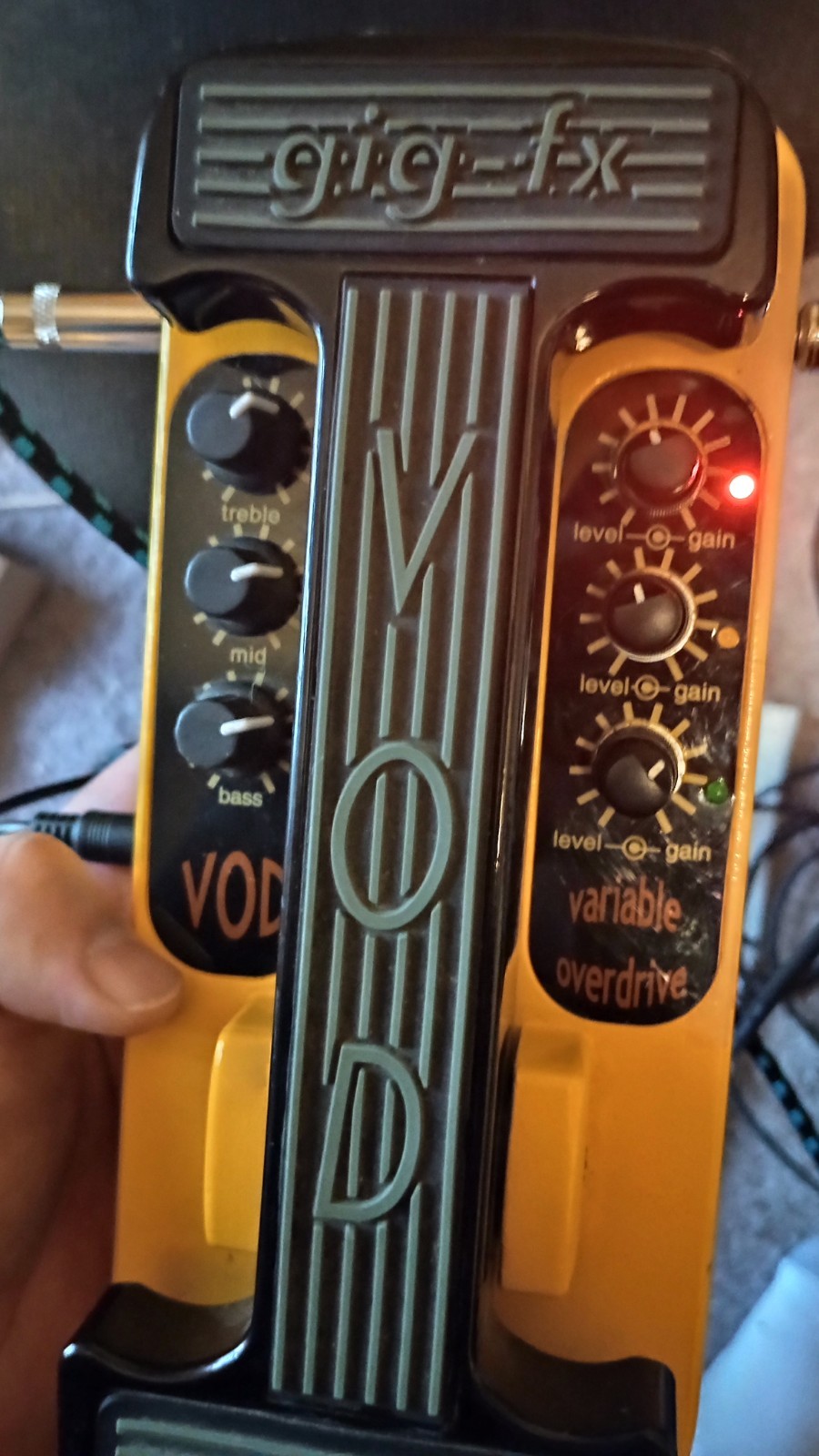 Gig FX VOD 3-Stage Variable Distortion/Overdrive Pedal