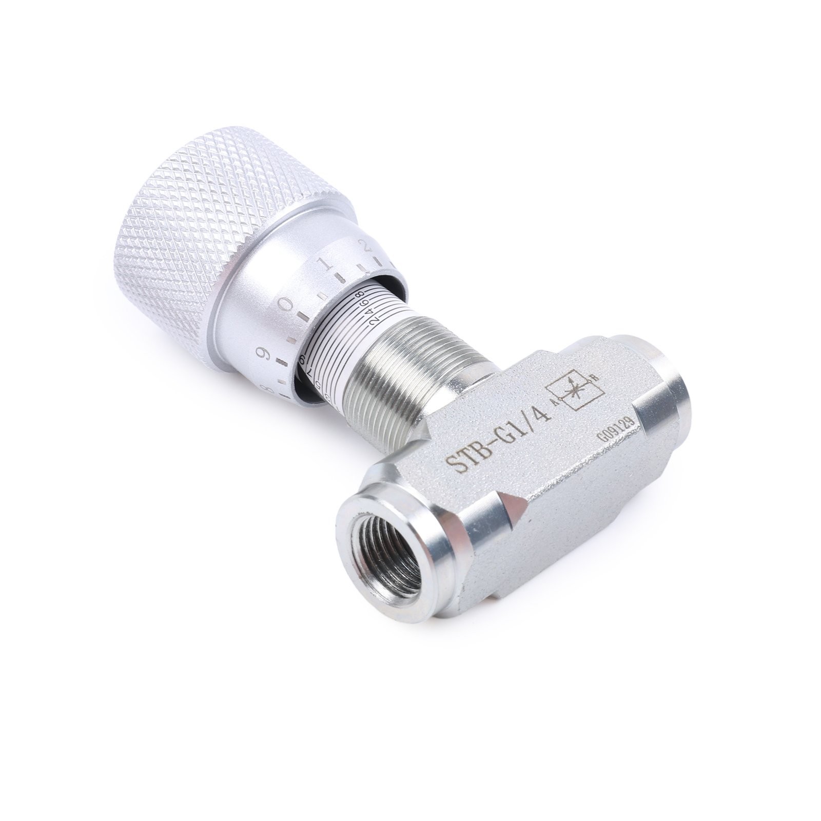 M14 BI-DIRECTIONAL HYDRAULIC ADJUSTABLE FLOW CONTROL VALVE TWO-WAY JOINT 1/4 IN