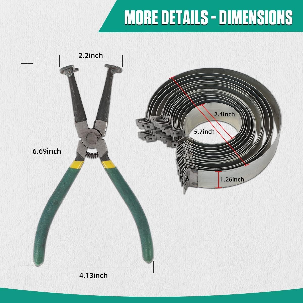 Automotive Piston Ring Compressor Tool, Car Engine Popular