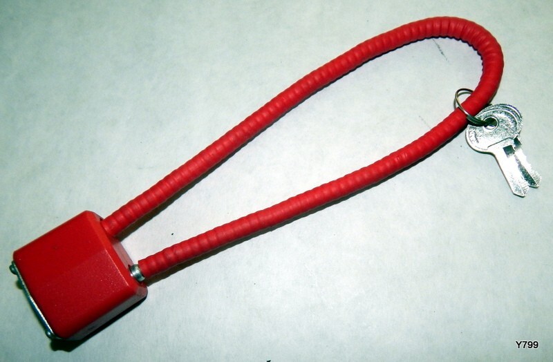 KBI Red Cable Gun Storage Lock SL14-4PTACA 12-02