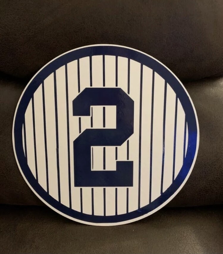 Handmade 8x8” Retired Yankees Sign! Your Choice of Player!