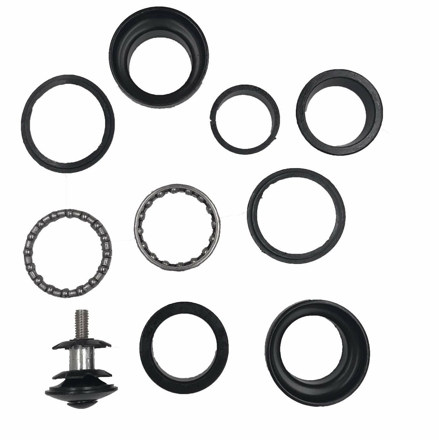 CDHPOWER 10pcs 1" Threadless Bicycle Headset Combo - Gas Motorized Bicycle Black
