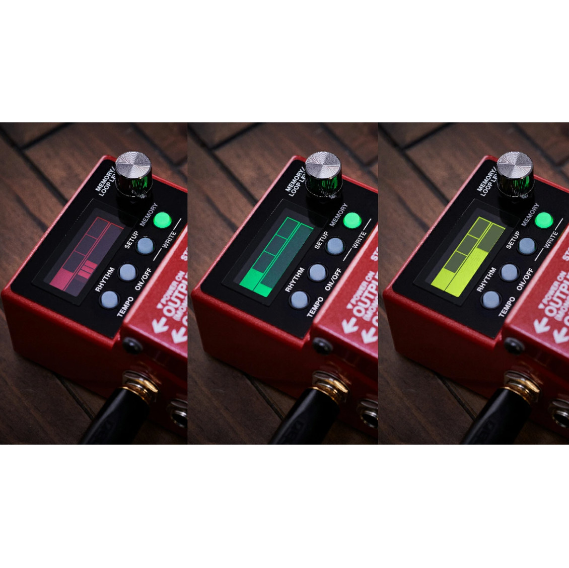 BOSS RC-5 Red Loop Station Red Evolved creative partner Battery Powered