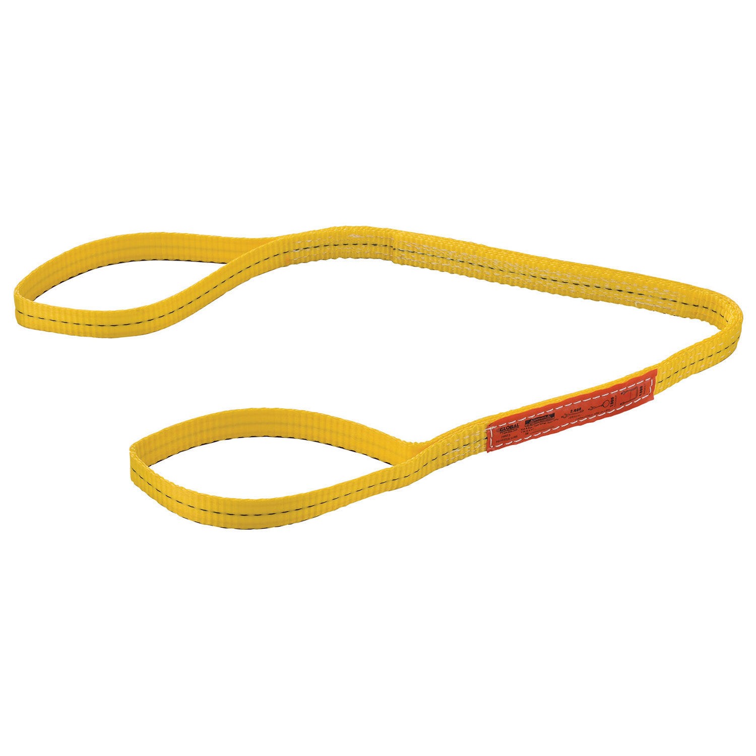 Polyester Eye  Eye Web Sling Light Duty 4'L x 1"W
