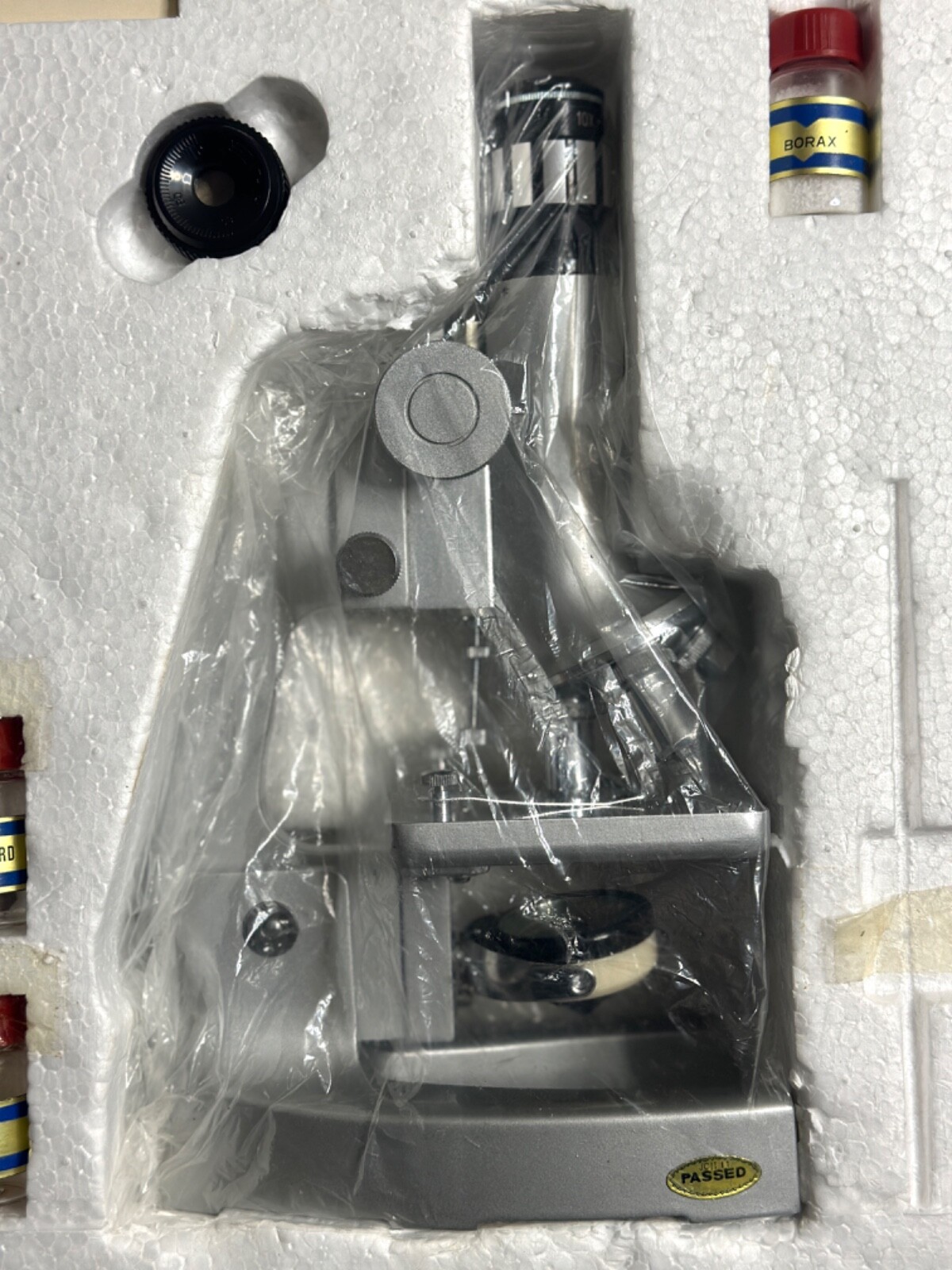 Crescent Microscope With Super Zoom and light Set