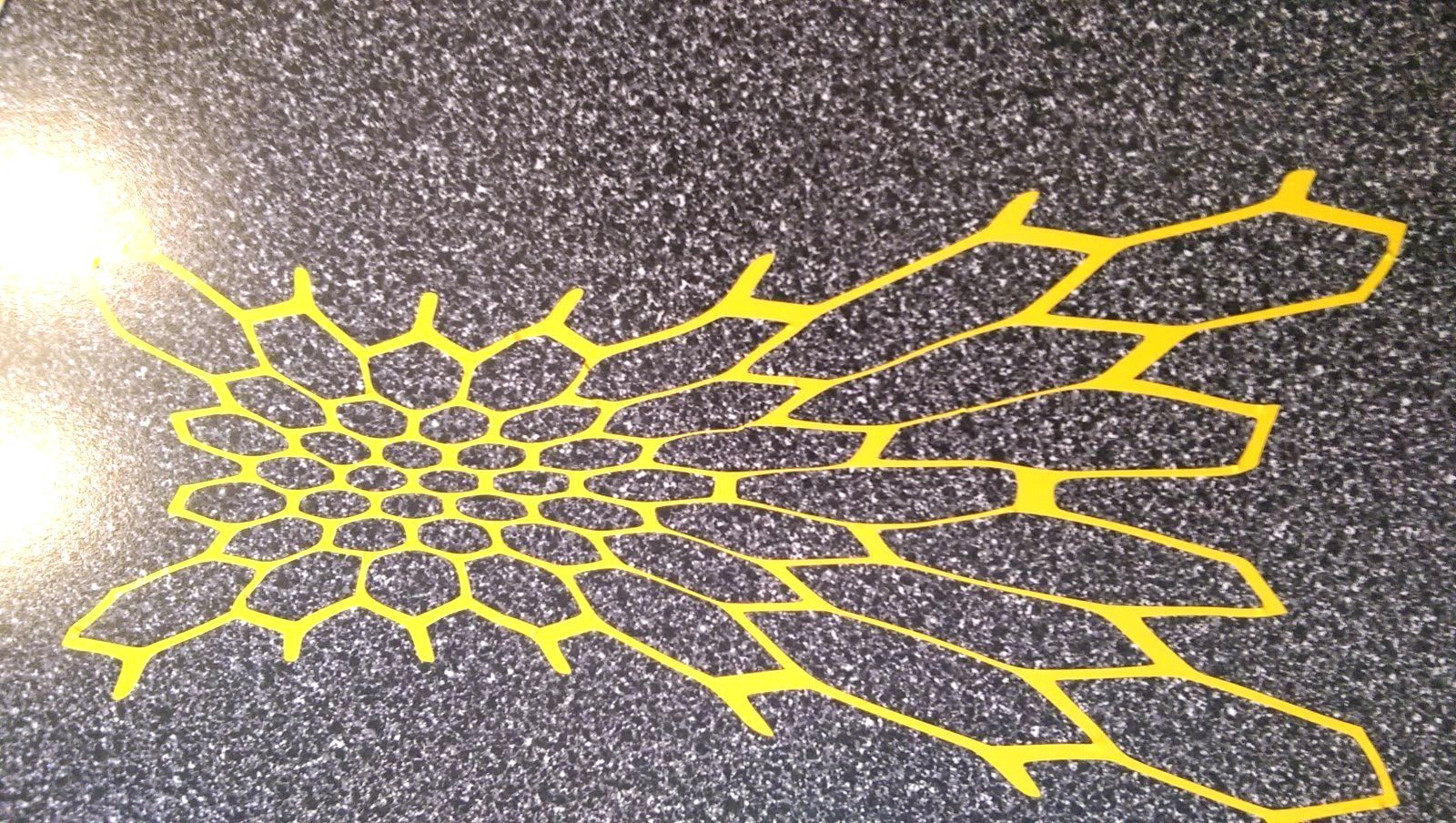 VINYL HIGH HEAT BAKE GUN STENCIL - for CERAKOTE -For Kryptek© style pattern
