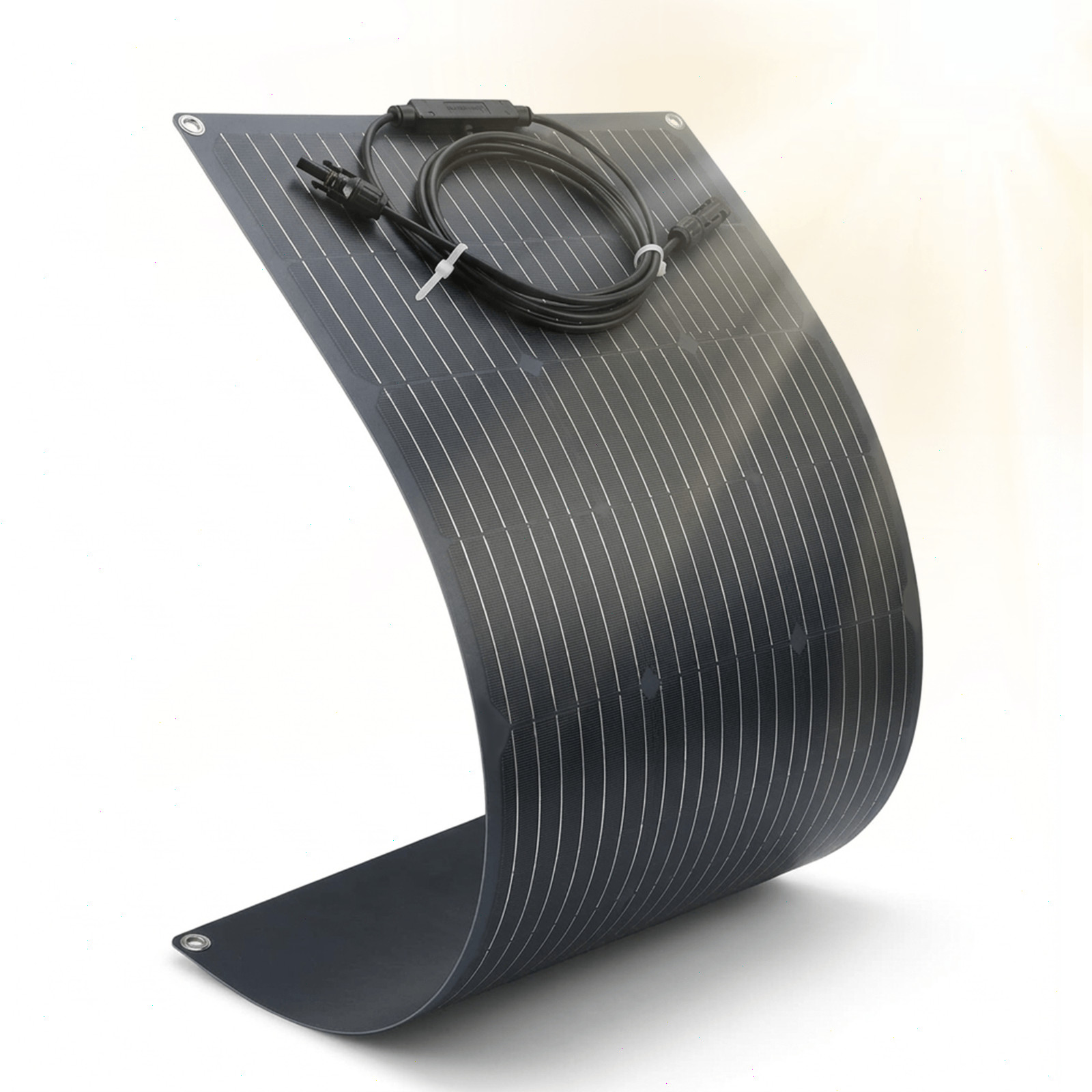 200W Flexible Solar Panel, 25% High-Efficiency Solar Panel Semi-Flexible Panel